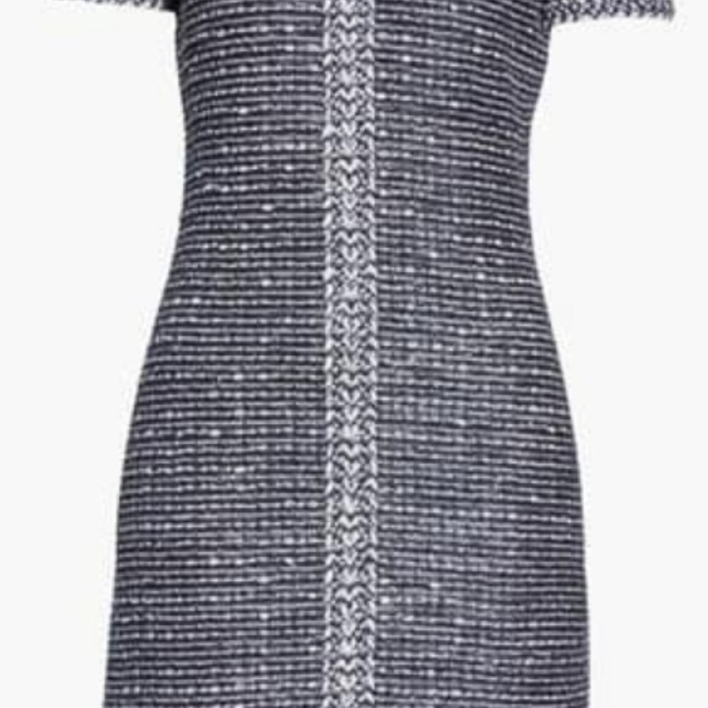 St John Camille Knit A-Line Dress - Picture 2 of 2